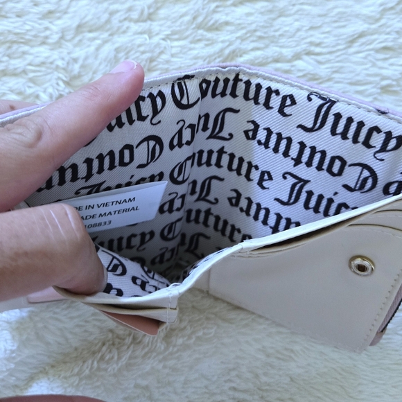 Juicy🍊 Couture "Breaking The Rules" Bifold✌️ Wallet With Pullout Card💳 Case - Picture 9 of 16